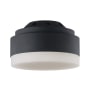 Generation Lighting Aspen 4" Wide Single LED Ceiling Fan Light Kit Midnight Black