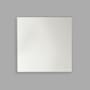 Generation Lighting Cadre 30" Square Flat Framed Wall Mounted Bathroom Mirror with Lighting Brushed Nickel