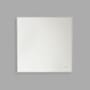 Generation Lighting Cadre 30" Square Flat Framed Wall Mounted Bathroom Mirror with Lighting Chrome