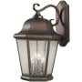 Generation Lighting Martinsville 4 Light 20" Tall Outdoor Wall Sconce Corinthian Bronze