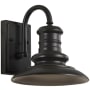 Generation Lighting Redding Station 10" Tall LED Outdoor Wall Sconce Restoration Bronze