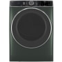 GE Profile 28 Inch Wide 7.8 Cu. Ft. Energy Star Certified Electric Dryer with Sanitize and Steam Cycles Jade Green