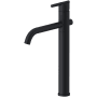 Gerber Parma 1.2 GPM Vessel Single Hole Bathroom Faucet Satin Black