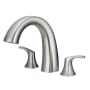Gerber Vaughn Deck Mounted Roman Tub Filler Brushed Nickel