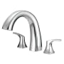 Gerber Vaughn Deck Mounted Roman Tub Filler Chrome
