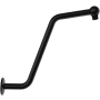Gerber 13-3/8" S Shaped Shower Arm with Flange Satin Black