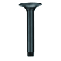 Gerber 6" Ceiling Mounted Shower Arm with Flange Satin Black
