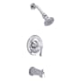 Gerber Antioch Tub and Shower Trim Package with 1.75 GPM Single Function Shower Head Chrome