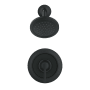 Gerber Northerly Shower Only Trim Package with 1.75 GPM Single Function Shower Head Satin Black