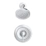 Gerber Northerly Shower Only Trim Package with 1.75 GPM Single Function Shower Head Chrome