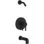 Gerber Parma Tub and Shower Trim Package Satin Black