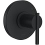 Gerber Parma Pressure Balanced Valve Trim Only with Single Lever Handle Satin Black