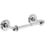 Ginger Double Post Toilet Toilet Paper Holder from the London Terrace Collection Polished Chrome
