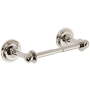 Ginger Double Post Toilet Toilet Paper Holder from the London Terrace Collection Polished Nickel