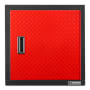 Gladiator Premier 24 Inch Wide Pre-Assembled Wall Gearbox Granite / Red