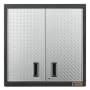 Gladiator Premier 30"W x 30"H Pre-Assembled Two-Door Gearbox Granite / Silver