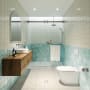 Glass Warehouse Polaris 78" High x 60" Wide Bypass Frameless Shower Door with Clear Glass Chrome