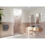 Glass Warehouse Stellar 78" High x 36" Wide Hinged Frameless Shower Door with Clear Glass Brushed Nickel
