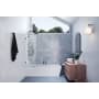 Glass Warehouse Vela 58-1/4" High x 21" Wide Shower Screen Frameless Tub Door with Clear Glass Oil Rubbed Bronze