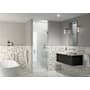 Glass Warehouse Albedo 78" High x 25-1/2" Wide Hinged Frameless Shower Door with Clear Glass Brushed Bronze