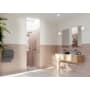 Glass Warehouse Halo 78" High x 34-1/2" Wide Hinged Frameless Shower Door with Clear Glass Chrome