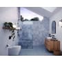 Glass Warehouse Vela 78" High x 48" Wide Shower Screen Frameless Shower Door with Clear Glass Oil Rubbed Bronze