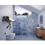 Glass Warehouse Vela 78" High x 55" Wide Shower Screen Frameless Shower Door with Clear Glass Chrome