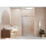 Glass Warehouse Eclipse 78" High x 52" Wide Sliding Frameless Shower Door with Clear Glass Chrome