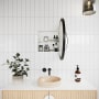 Glass Warehouse Juno 24" x 24" Framed Single Door Medicine Cabinet Matte Black