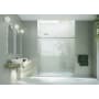 Glass Warehouse Astro 78" High x 72" Wide Sliding Frameless Shower Door with Clear Glass Chrome