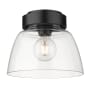 Golden Lighting Remy 10" Wide Flush Mount Ceiling Fixture Matte Black