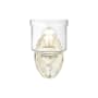 Golden Lighting Keating 10" Tall Bathroom Sconce Antique Ivory