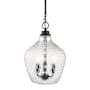 Golden Lighting Adeline 3 Light 12" Wide Pendant Matte Black