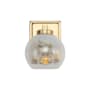 Golden Lighting Elliott 8" Tall Bathroom Sconce Brushed Champagne Bronze