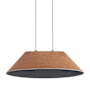 Golden Lighting Faroe 21" Wide Pendant Coffee / Black