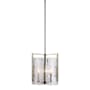 Golden Lighting Aenon 3 Light 13" Wide Taper Candle Pendant Pewter