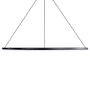 Golden Lighting Veritas 36" Wide Ring Chandelier Sand Black