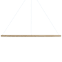 Golden Lighting Veritas 59" Wide Ring Chandelier Walnut