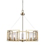Golden Lighting Marco 5 Light 25" Wide Taper Candle Style Chandelier Brushed Champagne Bronze