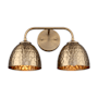Golden Lighting Shepard 2 Light 16" Wide Vanity Light Modern Brass