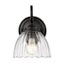 Golden Lighting Audra 10" Tall Wall Sconce Matte Black