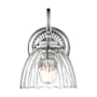 Golden Lighting Audra 10" Tall Wall Sconce Pewter