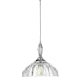 Golden Lighting Audra 12" Wide Pendant Pewter