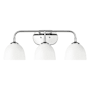 Golden Lighting Zoey 3 Light 7" Wide Vanity Light Chrome