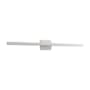 Golden Lighting Vireo 35" Wide Bath Bar Sand White