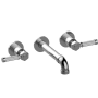 Graff Vintage 1.2 GPM Wall Mounted Bathroom Faucet Polished Chrome