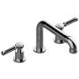 Graff Vintage Deck Mounted Roman Tub Filler Brushed Nickel PVD