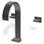 Graff Sade 1.2 GPM Widespread Bathroom Faucet with Pop-Up Drain Assembly Brushed Nickel PVD