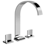 Graff Sade 1.2 GPM Widespread Bathroom Faucet Polished Chrome