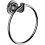 Graff Vignola 6-1/2" Wall Mounted Towel Ring Polished Chrome